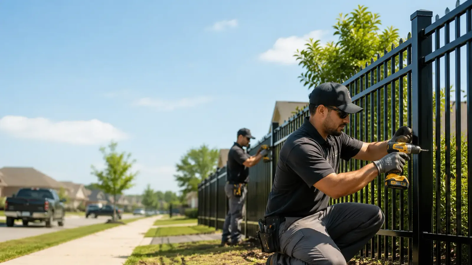 Metal Fence Installation in Deer Lodge, TN